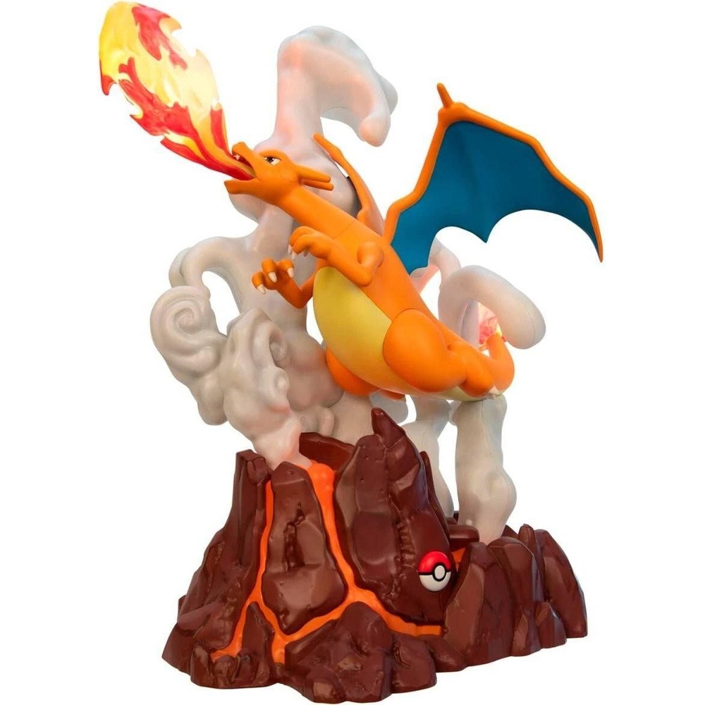 Pokemon Select Charizard Deluxe Figure Collectors Statue with Light FX 13" Scale